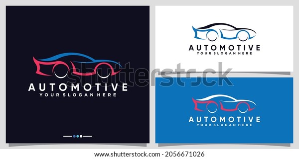 Automotive car logo design with modern futuristic\
concept Premium\
Vector