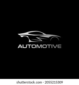 Automotive car logo design template