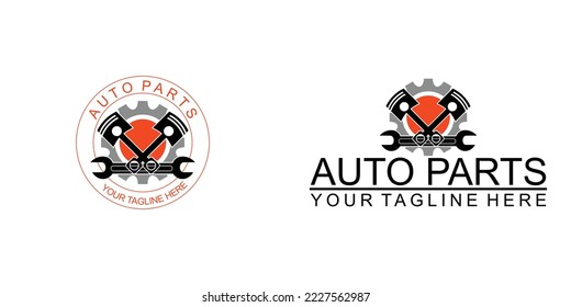 Automotive and car logo design with unique concept premium vector