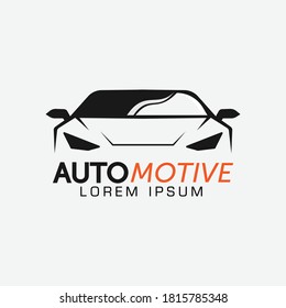 automotive car logo design vector template icon