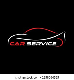 Automotive car logo design vector template.