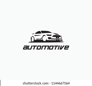 Automotive car logo, emblems, badges and icons isolated on white background