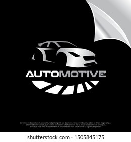 automotive car logo. geometric style design. vector icon illustration