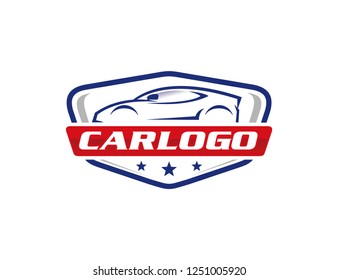 Automotive car logo template