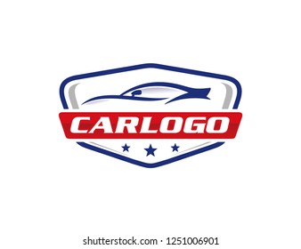 Automotive car logo template