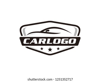 Automotive car logo template