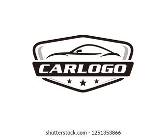 Automotive car logo template