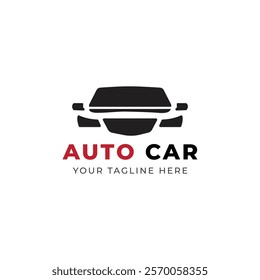 Automotive car logo template design vector