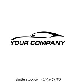 Automotive car logo template vector illustration