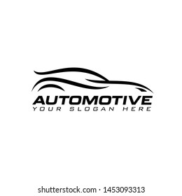 Automotive car logo template vector illustration