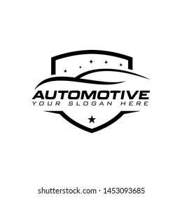 Automotive car logo template vector illustration