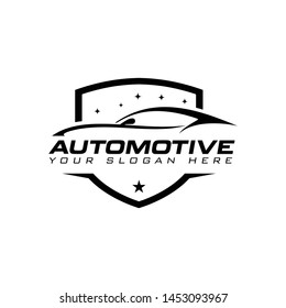 Automotive car logo template vector illustration