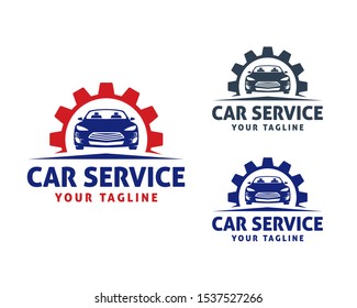 Automotive Car Logo Template Vector. Automotive technician  design. Auto service illustration