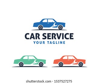 Automotive Car Logo Template Vector. Automotive technician  design. Auto service illustration
