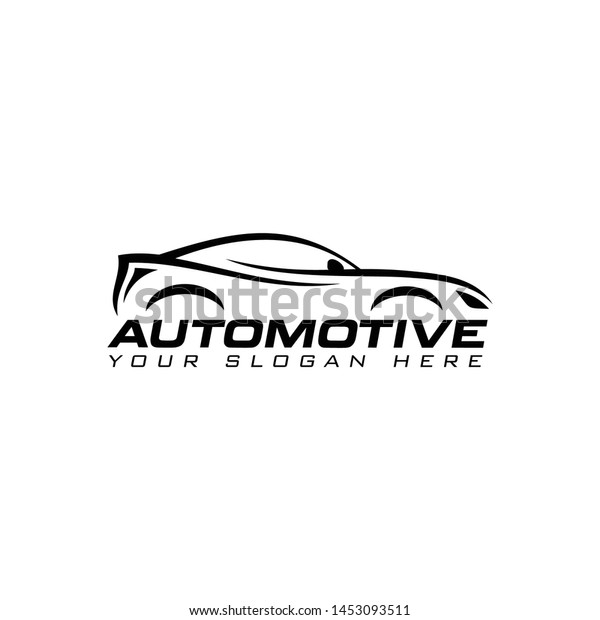 Automotive car logo\
template vector\
illustration