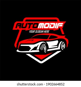automotive car logo vector icon
