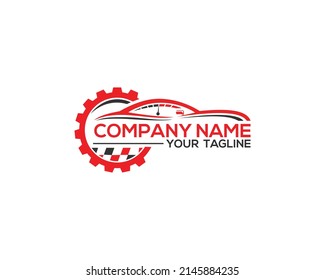 Automotive Car Repair And Automotive Technician Logo Design Vector Template.