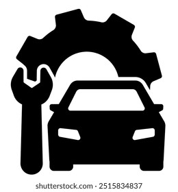 automotive of car service and maintance icon