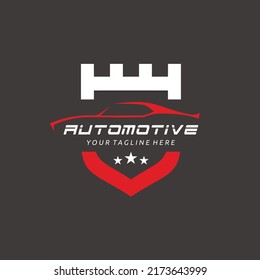 Automotive car shield logo design automotive industry