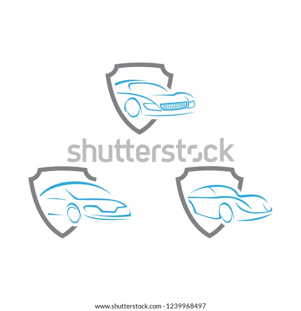 Automotive Car Shield Logo\
Design