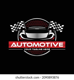 Automotive Car Vector Logo Template