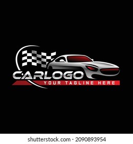 Plantilla de logotipo de vectores automotores