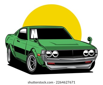 gráfico de diseño vectorial de la ilustración de vehículos automotores