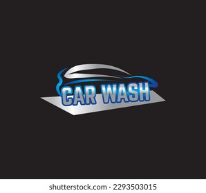 Automotive car wash logo. Auto detailing logo design.