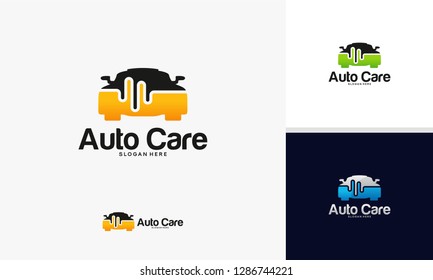 Automotive Care Logo designs concept, Care Care logo template
