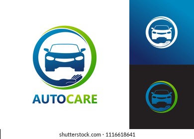 Automotive Care Logo Template Design Vector, Emblem, Design Concept, Creative Symbol, Icon