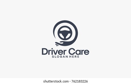 Automotive Care Logo Template, Driver Care Logo Designs Vector