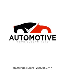 Automotive Care Service Logo Design Illustration