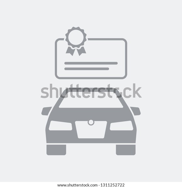 Automotive certification symbol\
icon