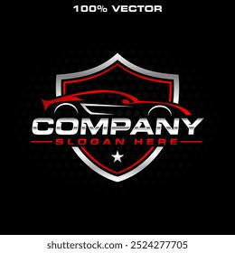 Automotive, City Car, Car Service, Car Showroom, Car Repair and Speed Automotive Logo Vector 