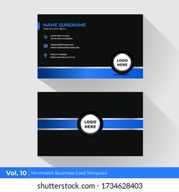 Automotive concept. Business card template. vol. 11