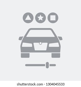 Automotive custom configuration icon