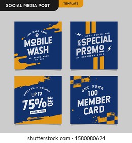 Automotive design for social media post