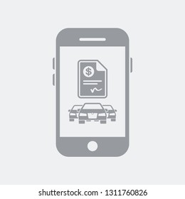 Automotive document contract in Dollars