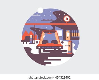 Automotive electrical refueling