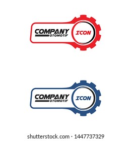 Automotive frame for logo design vector