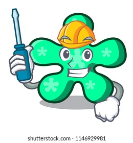 Automotive free form mascot cartoon