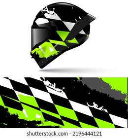 Vector de diseño de casco automotor editable