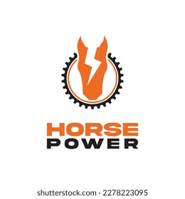 Automotive Horse Power Logo Design