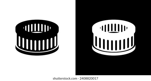 Automotive icon. Black icon. Motorcycle icon. Collection of automotive icons. Black image. Silhouette.