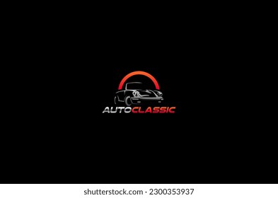 Automotive industry business logo Car Garage. Concept vetor Design template