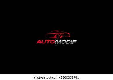 Automotive industry business logo Car Garage. Concept vetor Design template