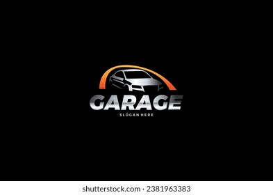 Automotive industry business logo Car Garage. Concept vetor Design template