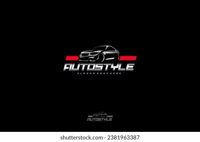 Automotive industry business logo Car Garage. Concept vetor Design template