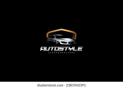 Automotive industry business logo Car Garage. Concept vetor Design template