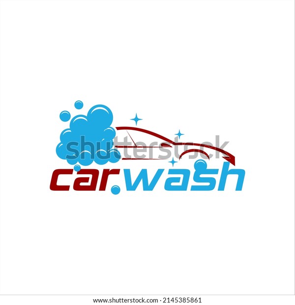 Automotive industry\
service car wash logo\
design